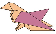Bài 28: Mẫu gấp Chim bồ câu - Paper Folding Art: Dove