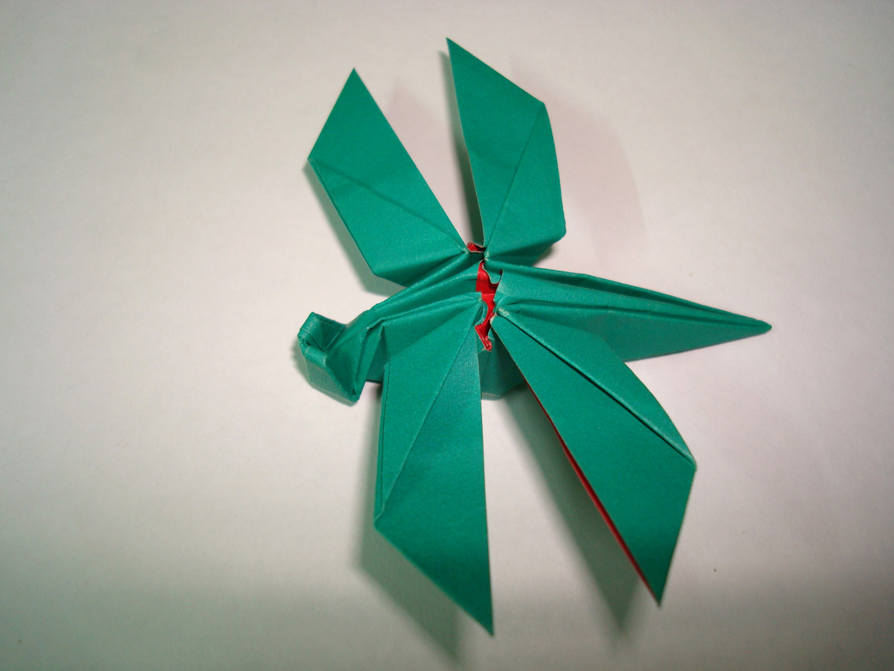 Bài 1: Hình cơ bản và Mẫu gấp Con chuồn chuồn - Paper Folding Art: Grund Form and Dragonfly